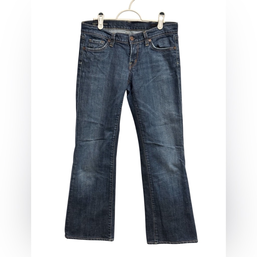 Citizens Of Humanity Kelly Low Rise Boot Cut Dark Blue  Jeans